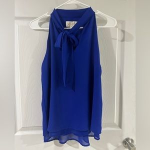 Royal blue dress shirt